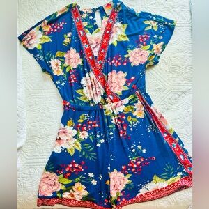 Farm Rio for Anthropologie XS Romper